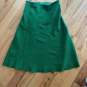 Ribbed A-Line Sweater Skirt